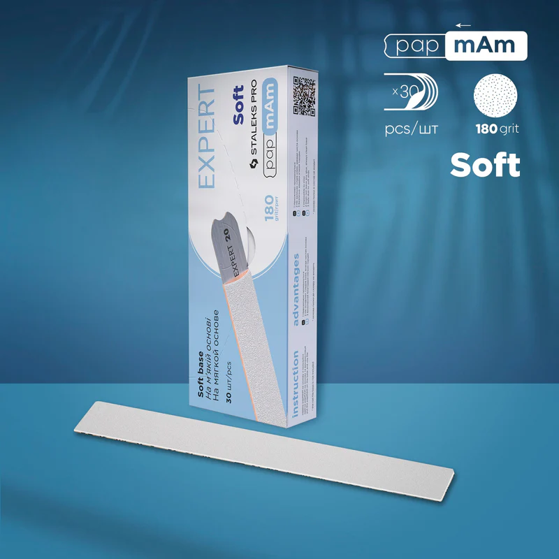 Staleks Expert 20 - Zamenski nastavci za ravnu turpiju SOFT 25kom / 180grit