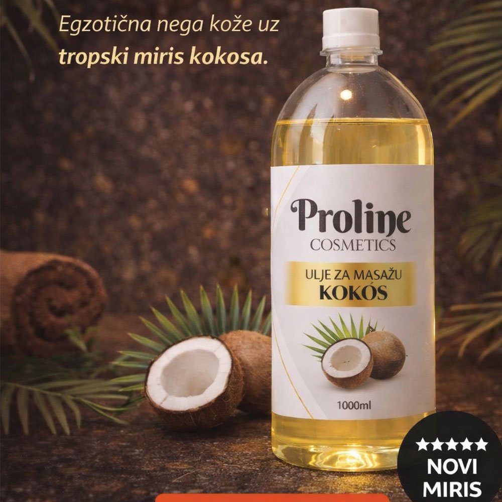 Ulje za masažu KOKOS 1000ml - Proline
