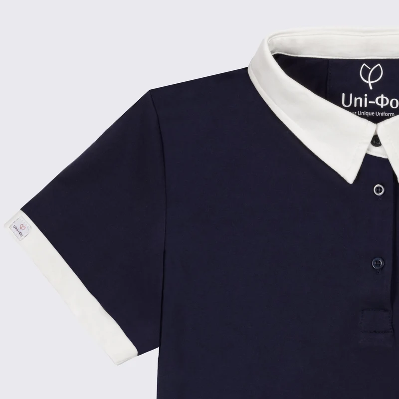 UNI-Фо - POLO NAVY BLUE - View 4
